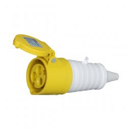 启星经济型产品QX.223L-4   3芯32A IP44工业连接器