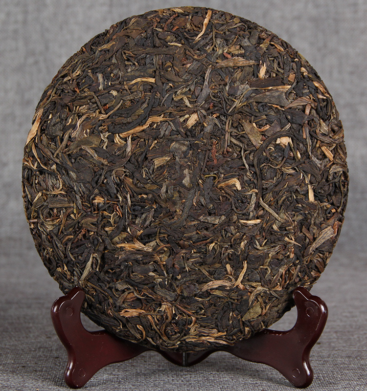 Wholesale Pu-erh Tea from Nannuo Mountain, Yunnan, Tree Sheng Cha (2009 Aged Raw Tea) Cake, 357g