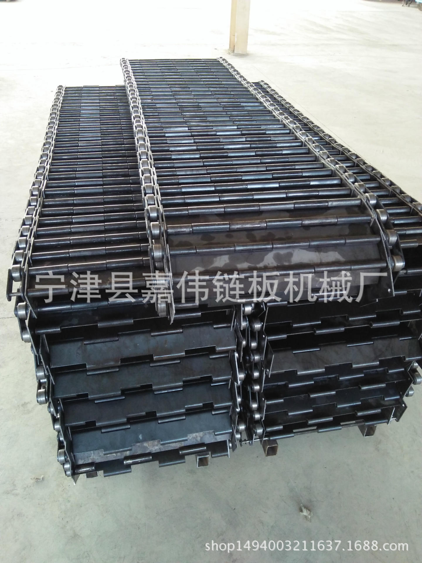 厂家供重型输送机用重型链板/输送链板/排屑机链板载重不锈钢链板