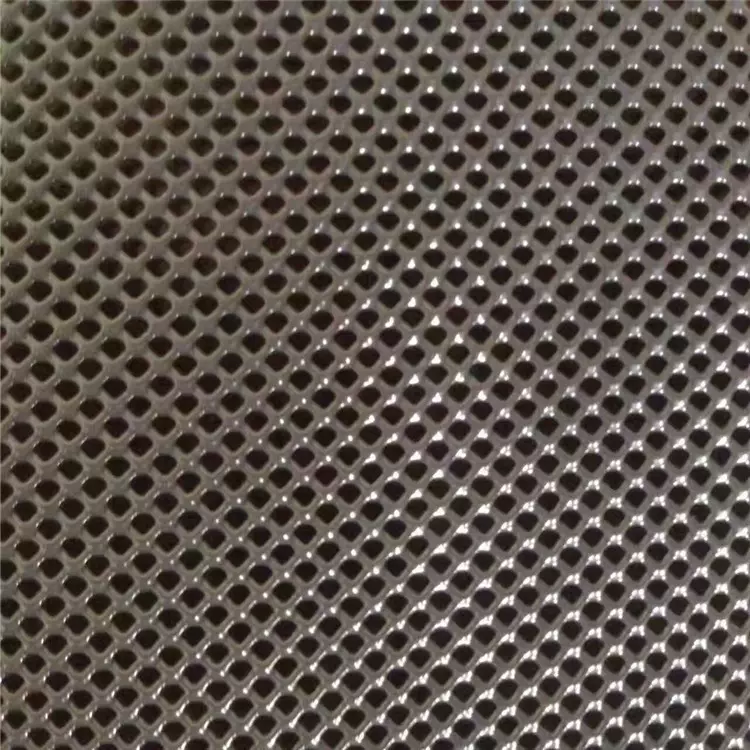 航空铝合金金刚网金钢网平网机河北安平厂家圆孔窗纱网
