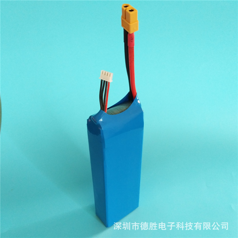 航模无人机11.1V 10000mah 25C聚合物锂电池电池盒蓄电池充电电池