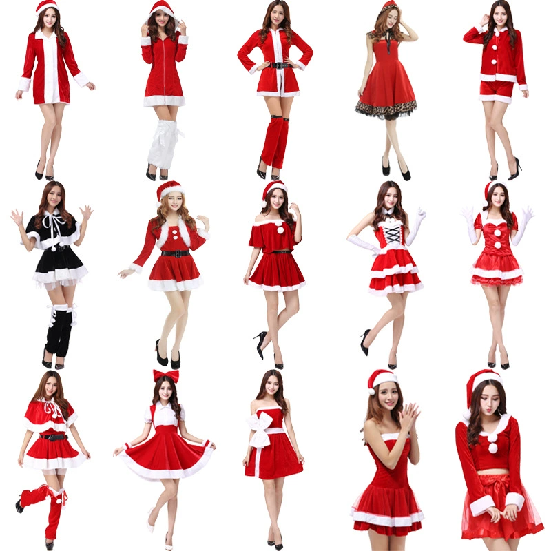 Ретро-костюм для фотосессии в китайском стиле: сексуальный рождественский наряд для ролевых игр, коллекция 2025 года