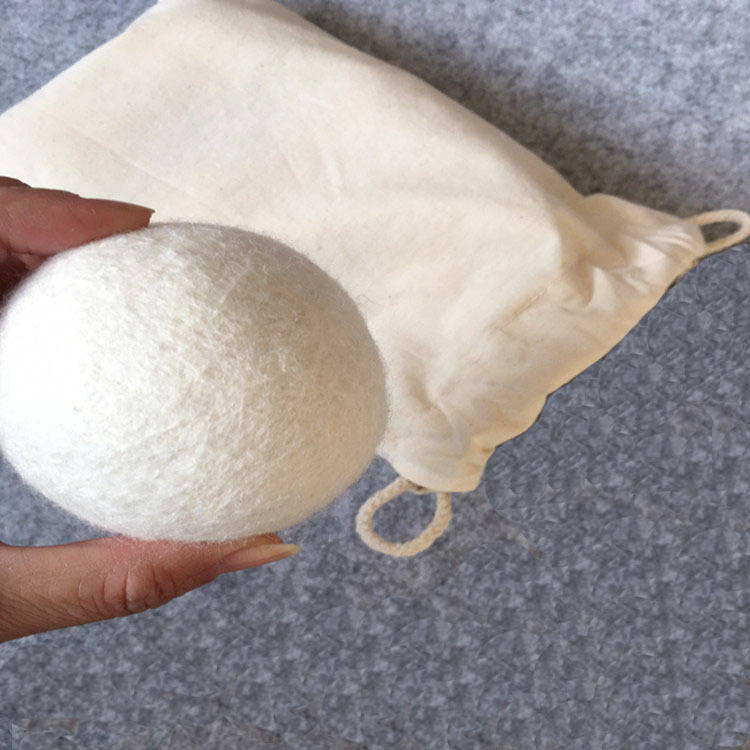 蓬松衣物羊毛球毛毡球  吸潮吸水毛毡干燥球毛毡烘干球