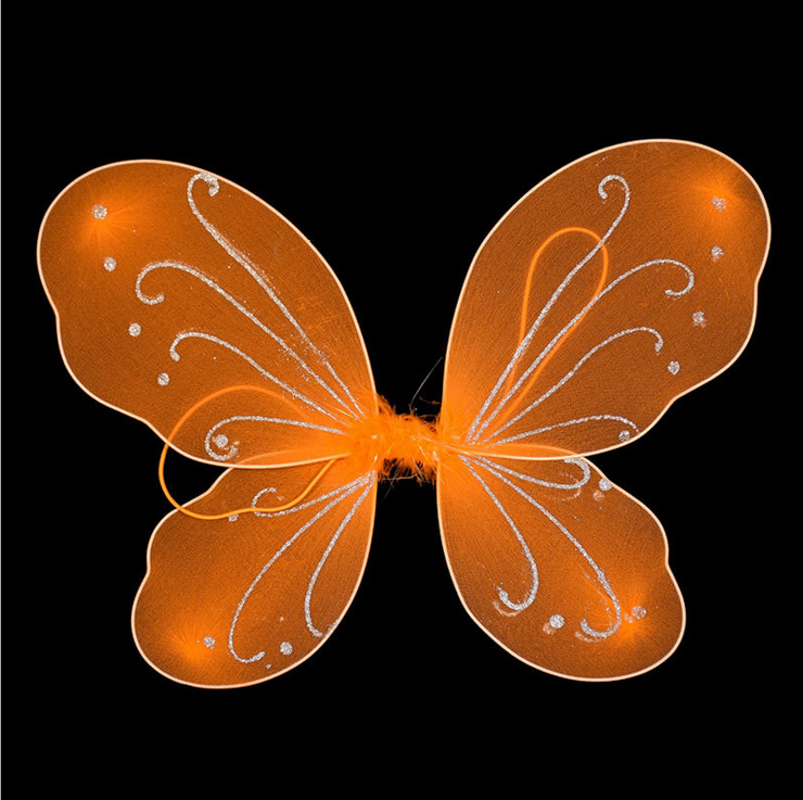Alas de mariposa coloridas para niños, disfraz de actuación, accesorios para escenario