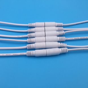 �S��ֱ��DC��ĸ����ɫdc5521���^��ĸ�^��DC5.5*2.1mm�Դ��15cm