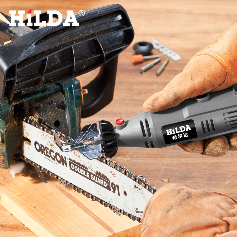 Fuente de la fábrica Hilda accesorios de cadena de molienda eléctrica herramienta de cadena de molienda herramienta de molienda de hoja de sierra