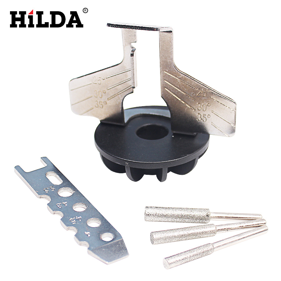 Fuente de la fábrica Hilda accesorios de cadena de molienda eléctrica herramienta de cadena de molienda herramienta de molienda de hoja de sierra