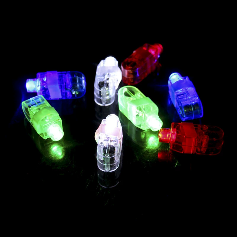 Двойной LED-проекционный палец-лампа, яркая кольцевая лампа, ночной рыночный свет, игрушка лазерного света кросс-бордер