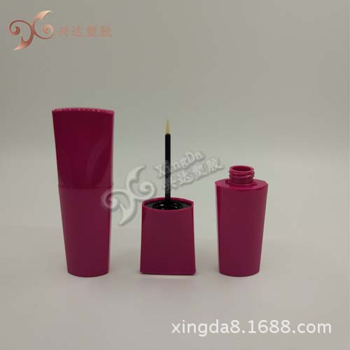 批发不规则眼线管高端化妆品包装塑胶吹瓶管空管彩妆包材批发现货