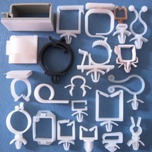 馬鞍型塑料固定線夾插銷尼龍線扣線卡配線捆扎器電纜固定夾扭線環