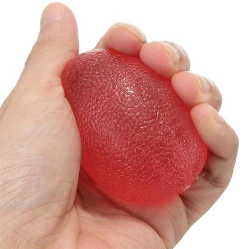 Manufacturer silicone gripper office keyboard hand grip strength vent ball wrist sports massage rehabilitation training ball