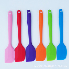 耐高溫一體式硅膠刮刀 彩色小號奶油攪拌抹刀 醬汁抹刀 烘焙工具