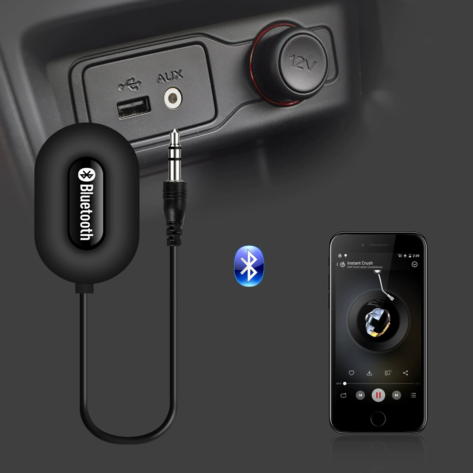 Оптовый 3.0 Bluetooth приемник музыки, Bluetooth приемник без проводов, Bluetooth адаптер B5