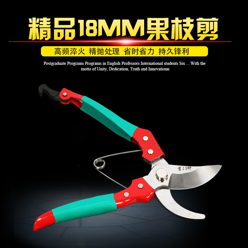 批发果枝剪 园艺柄果枝树枝剪省力果树修枝剪 高档园林剪果枝剪