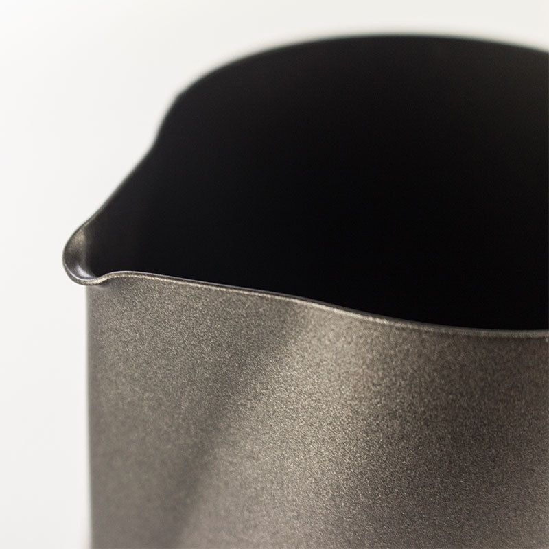 Taza de café de acero inoxidable, capuchino, desayuno, taza de leche hecha a mano, suministros de café, tanque de leche, jarra de leche transfronteriza