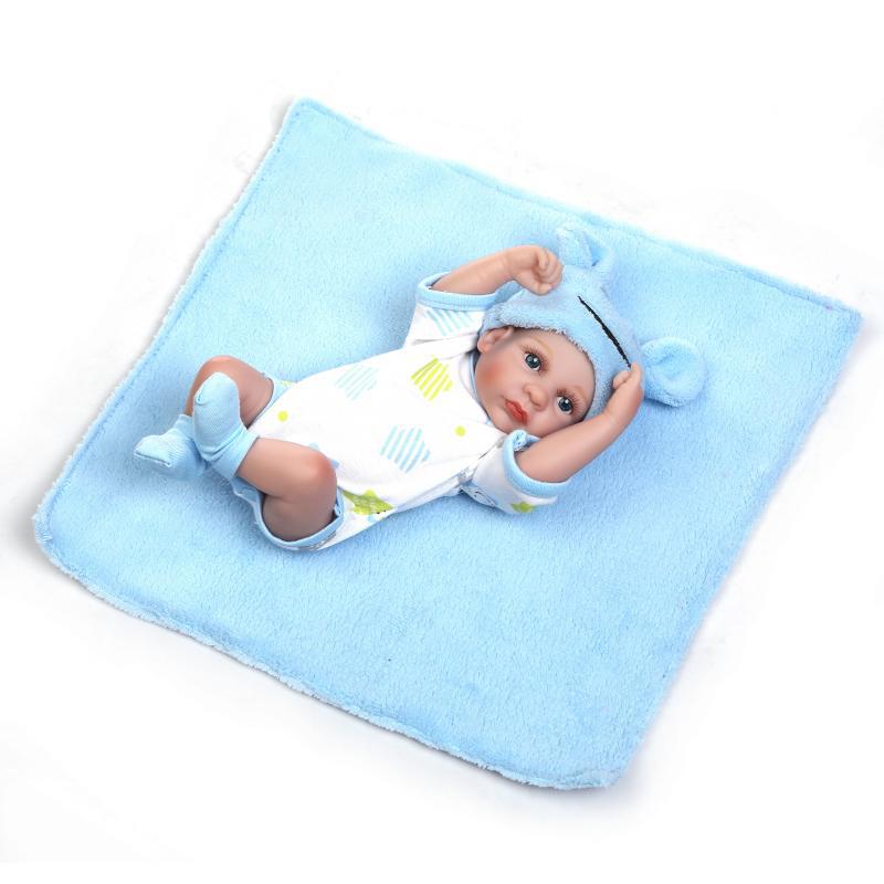 NPK Venta caliente mini lindo baño muñeca gemela bebé regalo creativo para las novias y amigos