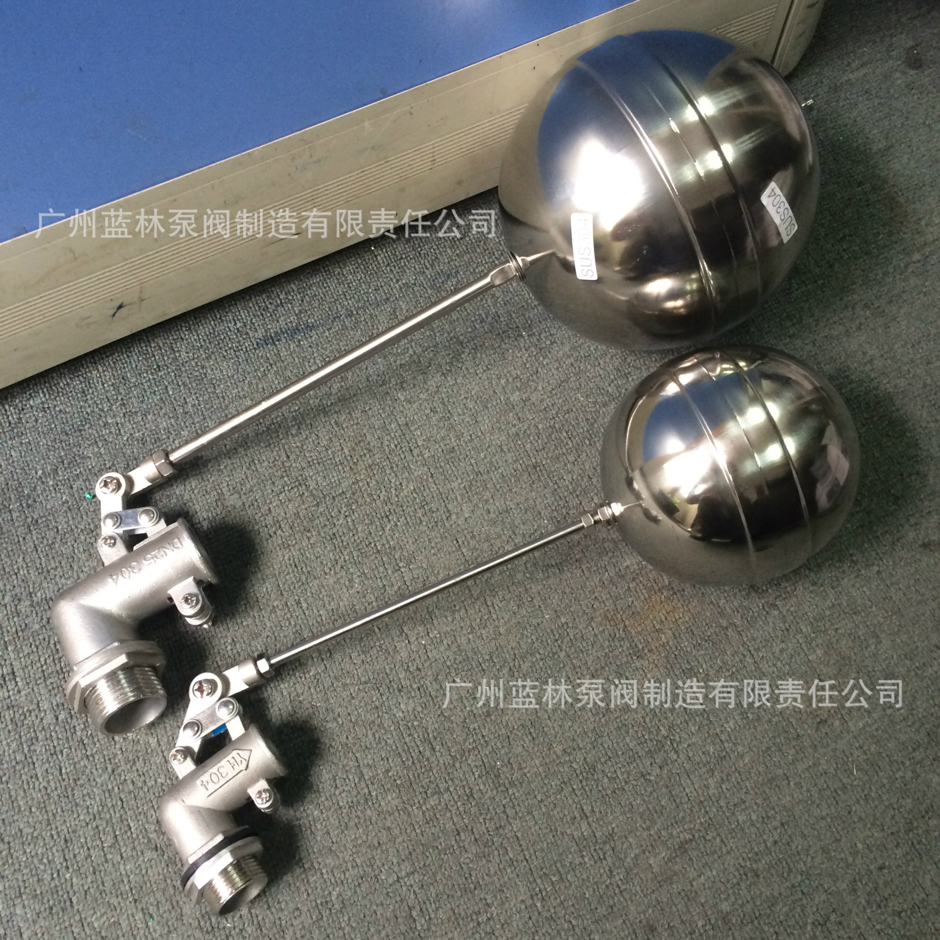 不锈钢双杠杆浮球阀 不锈钢液位调节浮球阀 养殖场专用浮球阀