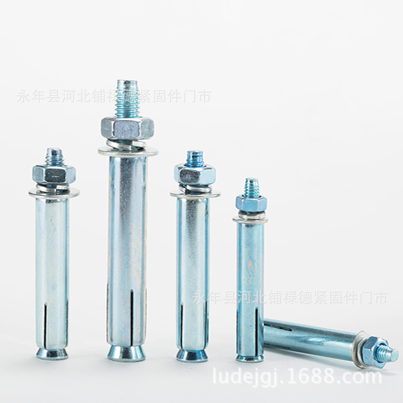 厂家现货供应大小头膨胀螺丝螺栓铁胀栓金属加长胀栓建筑专用
