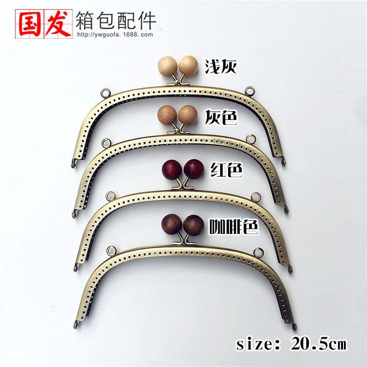 12.5 16,5 20,5 cm arco de madera lisa oro 20 mm tronco de madera maciza de color macizo perlas de dulces japonesas