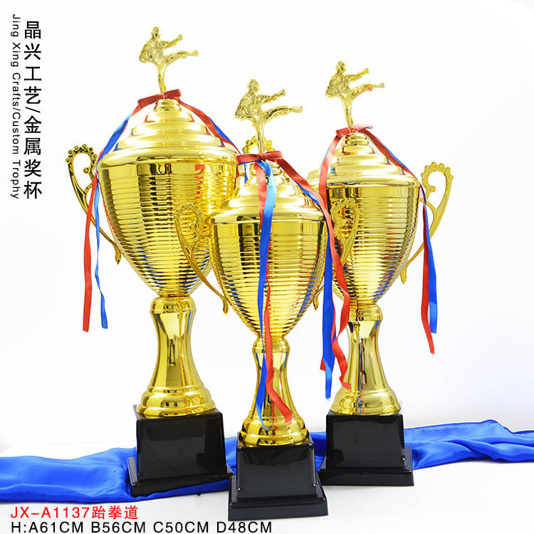 Guangzhou Taekwondo Association Championship Children's Men's Championship Quarter Trophy Group Expedition Award Cup Guangzhou Taekwondo Association Championship Children's Men's Championship Quarter Trophy Group Expedition Award Cup