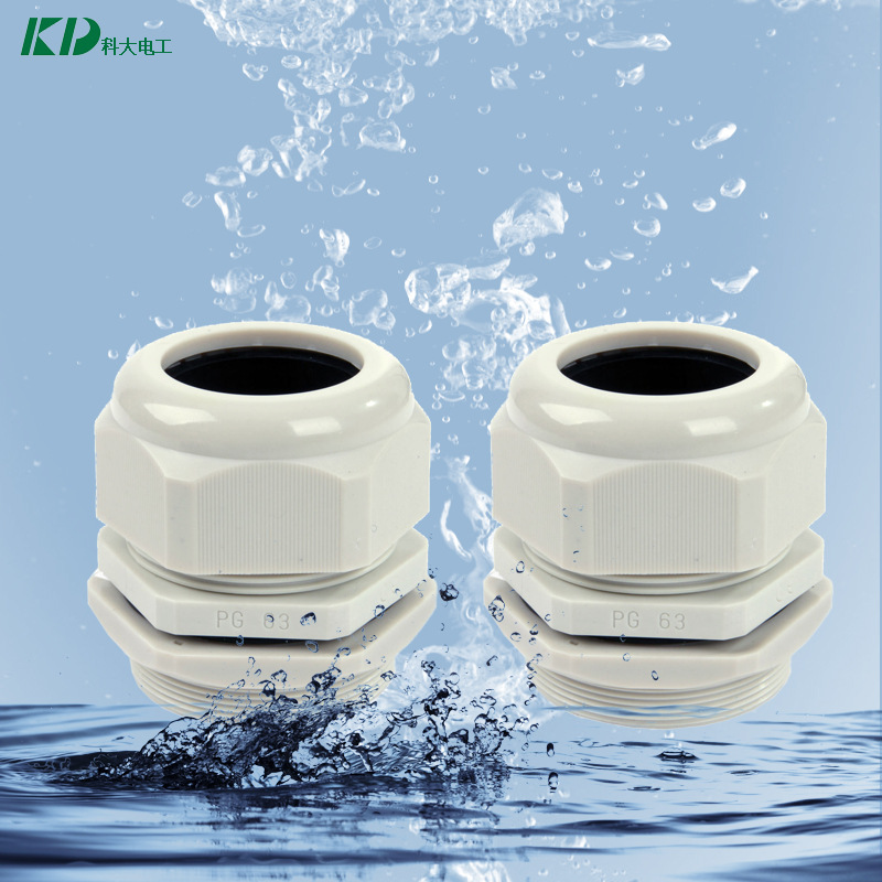 供应防水接头德制公制塑料格兰头PG/M型电缆过线防水接头填料函