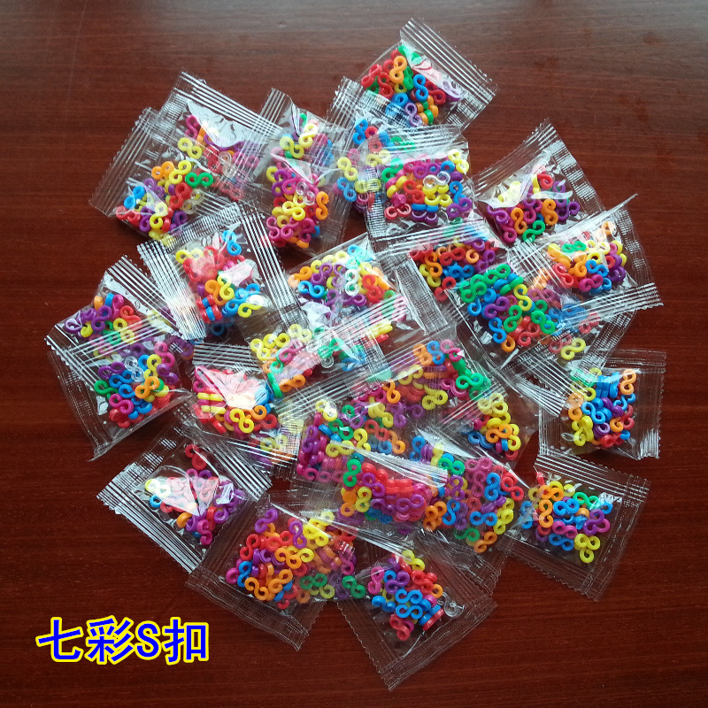 S buckle and C buckle CLIPS (24/package) wholesale for Rainbow…