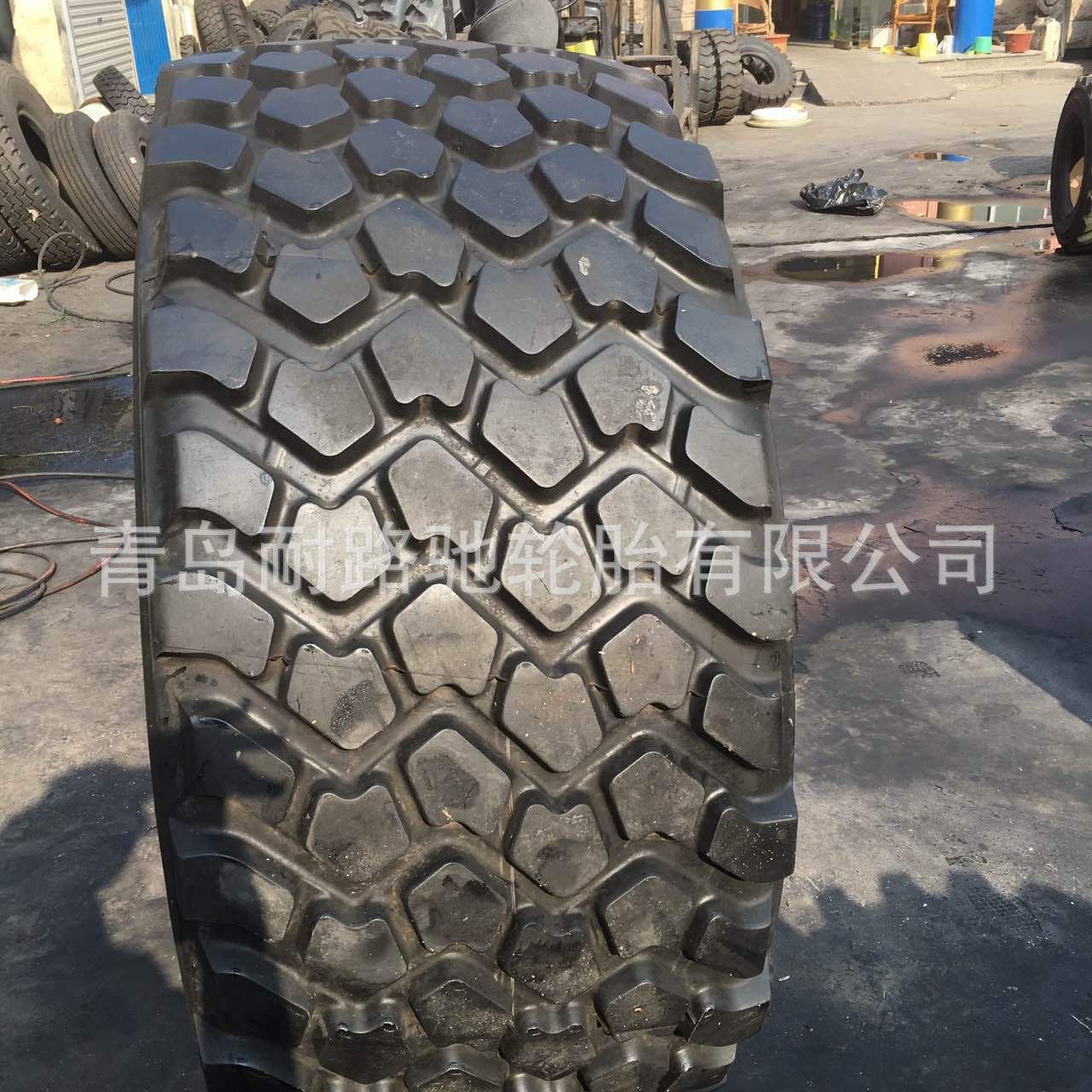 米其林加强型24R21沙漠运输卡车 消防车轮胎 全钢子午线