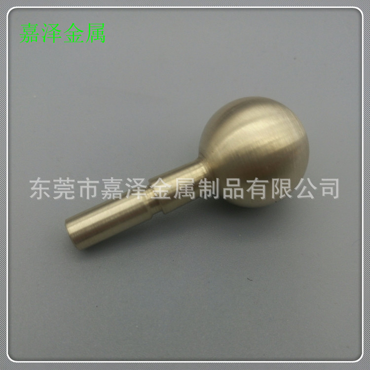 航天装置铜件车床加工数控车削加工黄铜配件 铜定位销CNC加工