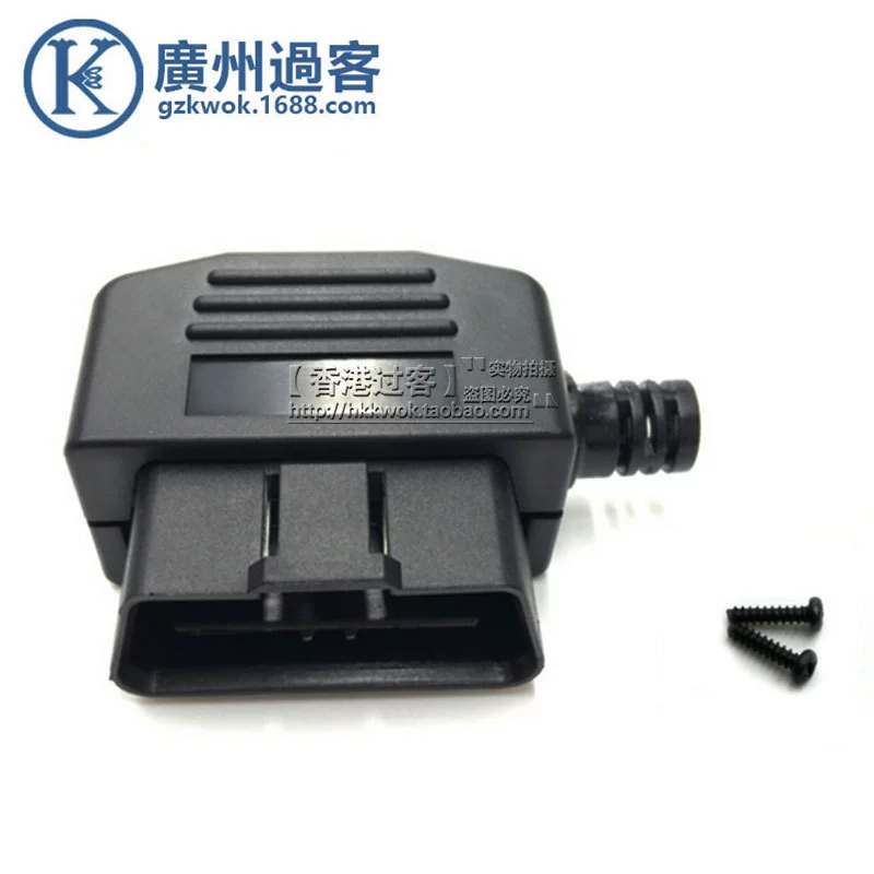 Автомобиль OBD2 штекер в сборе OBD штекер J1962M штекер оболочки SR винт