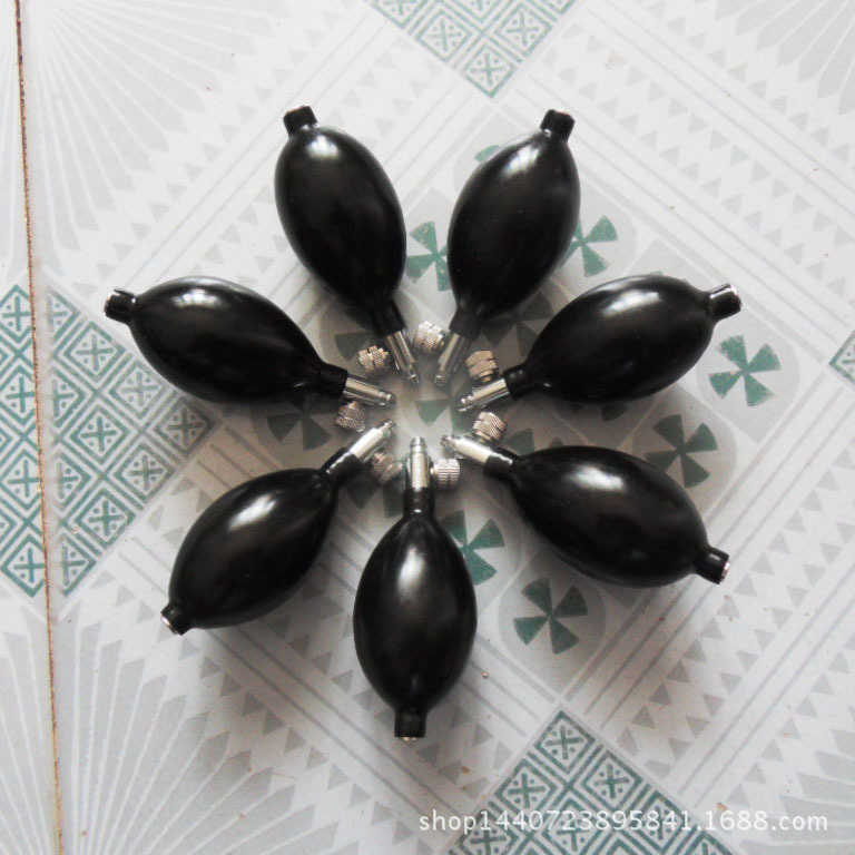 血压计配件乳胶充气球金属伐止气球 乳胶气囊加压球 袖带臂带绑带