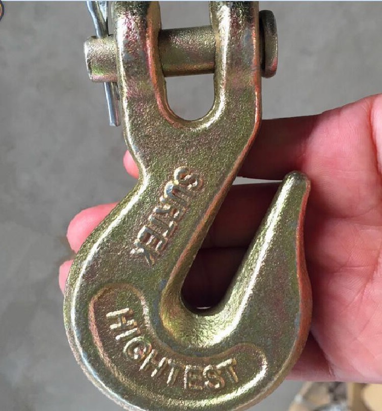 青岛厂家直销美式羊角抓钩，羊角链条抓钩，羊角钩