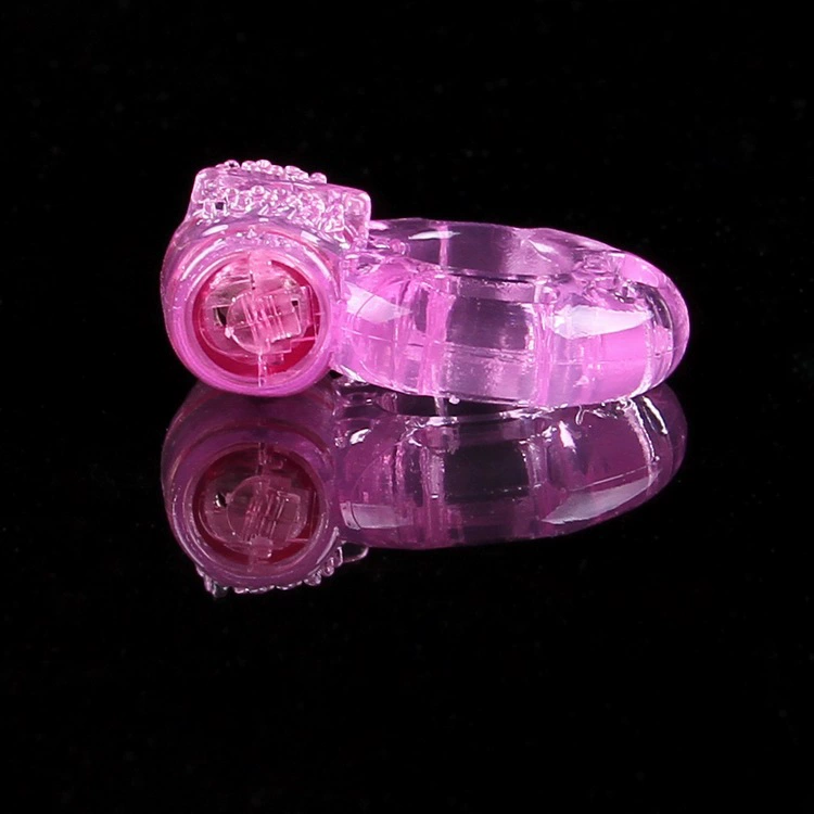 [Vibrating ring delayed ring arousal stimulator butterfly delay crystal ring couples sex toy stimulation wholesale]