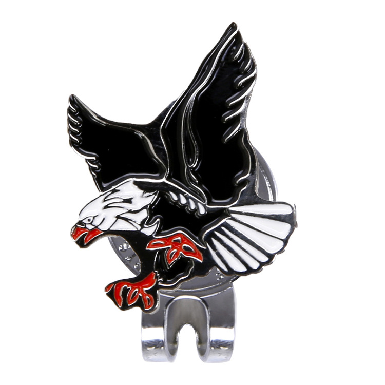 Auto-Suministro de fábrica en stock suministros de golf accesorios clip de imán de metal para consulta de dibujo clip de sombrero de golf