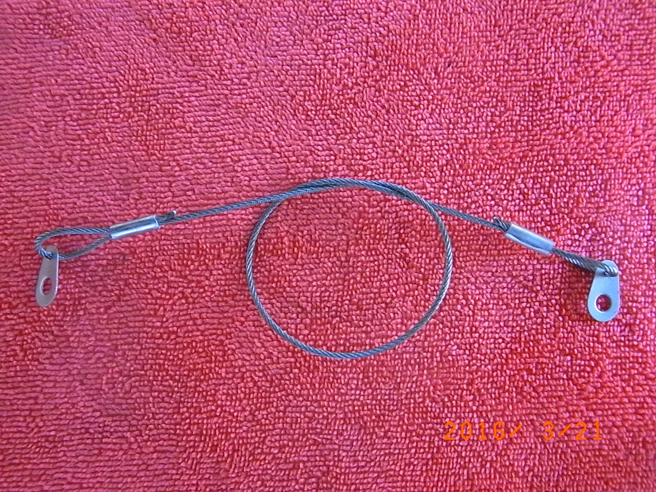 厂家供应五金配件 钢丝绳制品灯饰吊线锁具吊线 钢丝绳加工