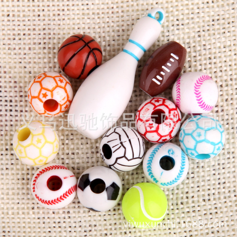 现货环保亚克力新料 足球 篮球 排球 棒球 橄榄球 网球 保龄球瓶