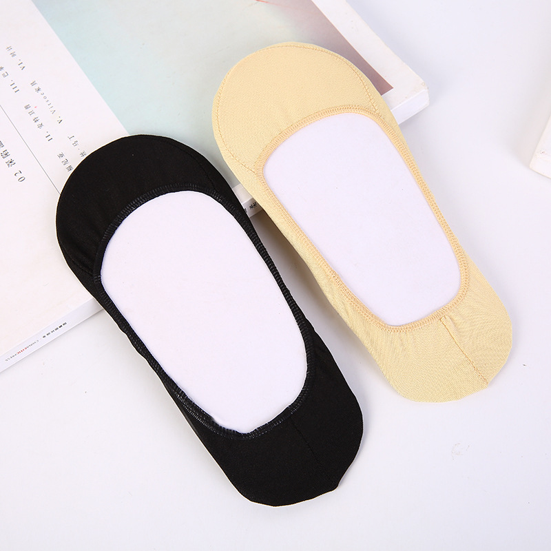Summer ultra-thin milk silk boat Socks women's shallow invisible socks non-slip seamless stockings ladies socks wholesale