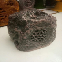 楚海鸿锋仿真石头室外防水玻璃钢草坪音响草坪扬声器音箱草坪音箱