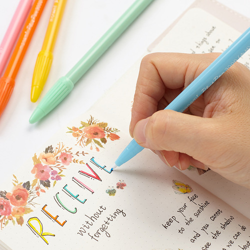 Monami fiber pen color water pen water-based pen 3000 gel pen hook line pen Monami hand account pen