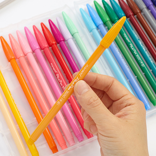 Monami fiber pen color water pen water-based pen 3000 gel pen hook line pen Monami hand account pen