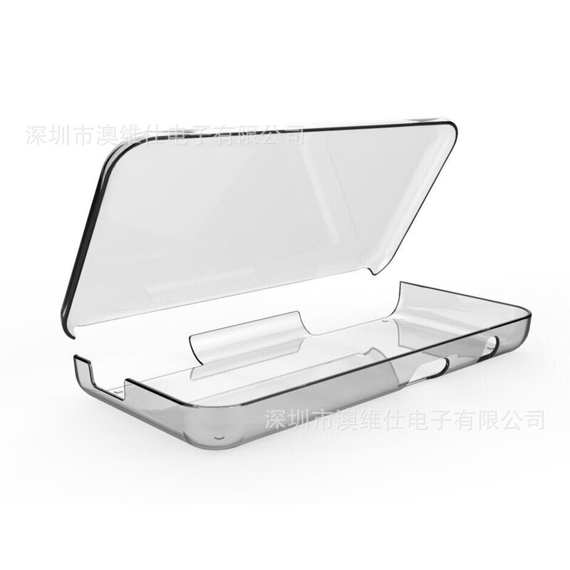 Suitable for Nintendo New 2Dsll Transparent Crystal Case, 2Ds XL Protective Case, and Game Console Accessories