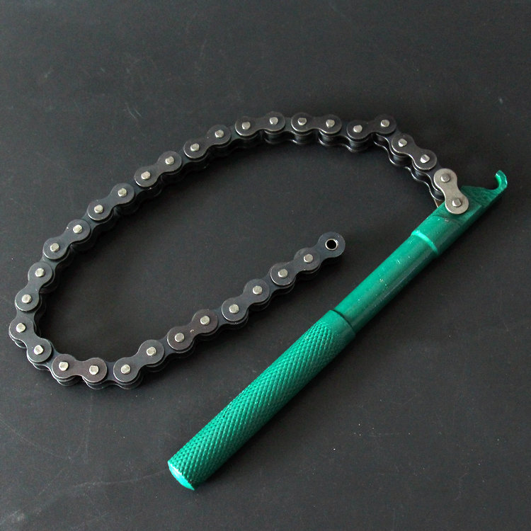 单钩链条机油格扳手 链条滤清器扳手 拆油格滤芯钳 单钩机滤扳手