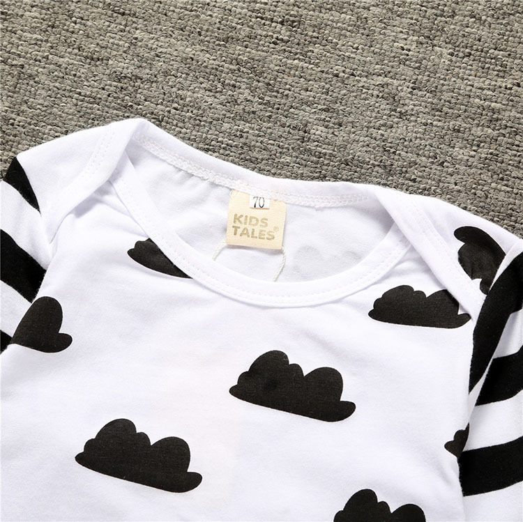 eBay AliExpress cross-border children's clothing INS spring and autumn long sleeve Khayi newborn clothes baby jumpsuit wholesale