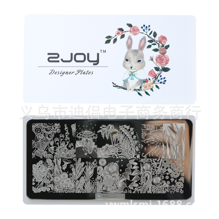 ZJOY independent brand high quality nail printing rigid plate printing template nail printing tools and appliances ZJOY independent brand high quality nail printing rigid plate printing template nail printing tools and appliances