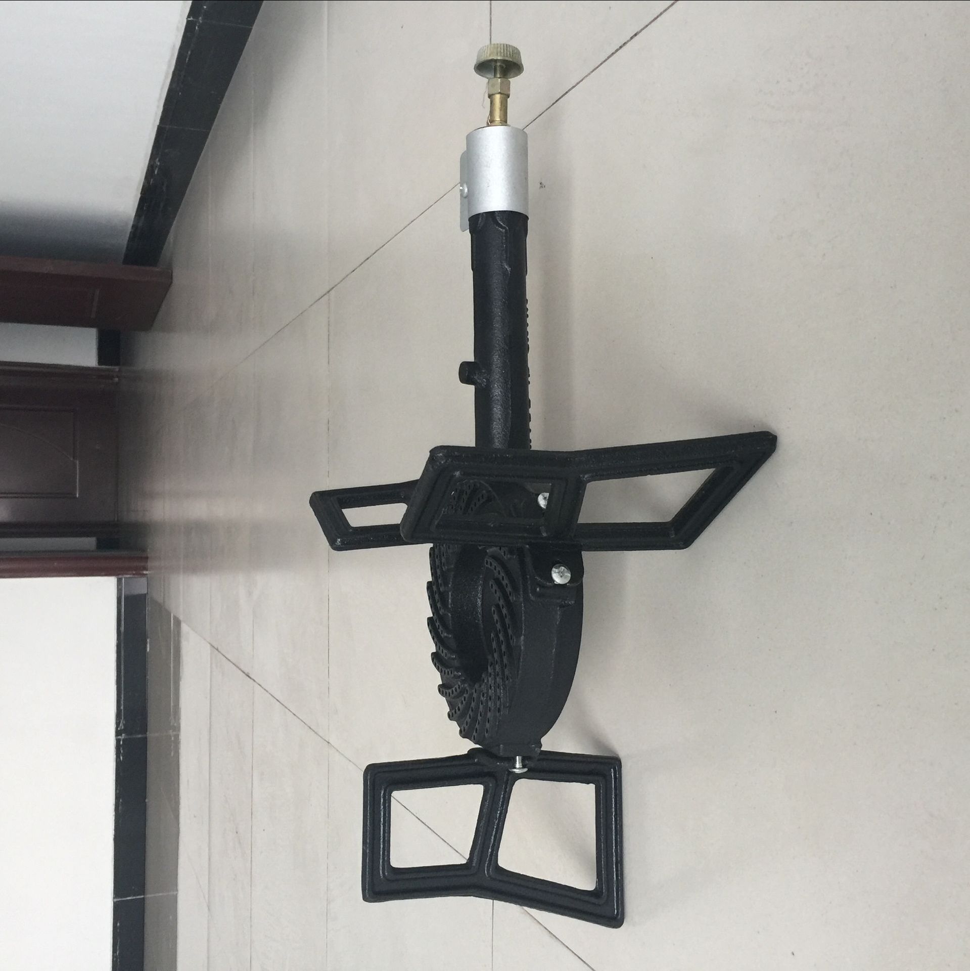 Gas transfronterizo horno de hierro