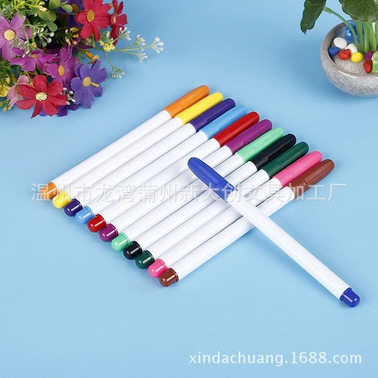 Акварель ручка для рисования 12 цветов Цветной набор инструментов можно мыть экологически чистые цветные ручки для детей профессиональная живопись