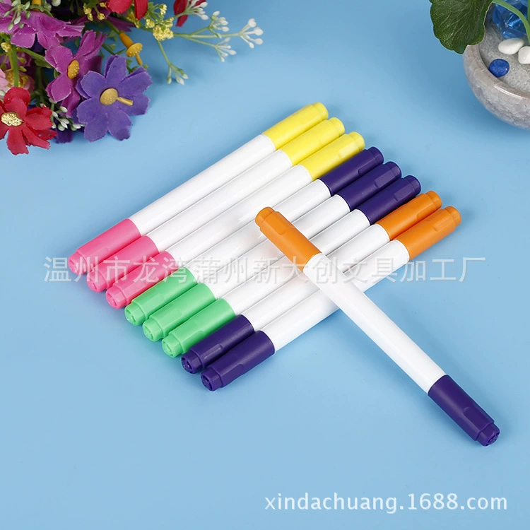 Мини-Акварельная ручка-маркер для изменения цвета ручка для защиты окружающей среды Нетоксичная двухцветная детская кисть для рисования