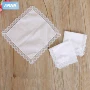 25cm纯棉全棉礼品手绢
