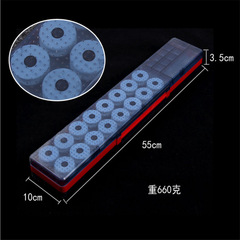 Manufacturer wholesale extended transparent float box accessories box 55cm multi-functional float box fishing gear and fishing supplies