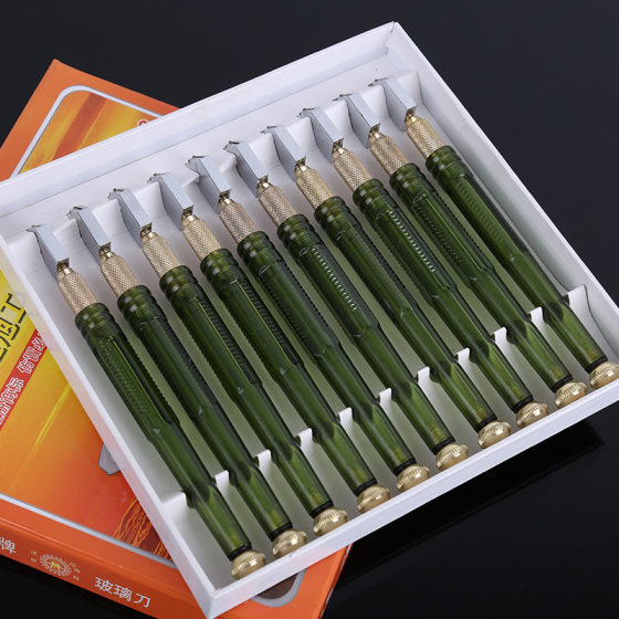 Wholesale Hengxu glass knife size wheel roller Diamond Glass cutting tools ceramic glass dual-purpose knife