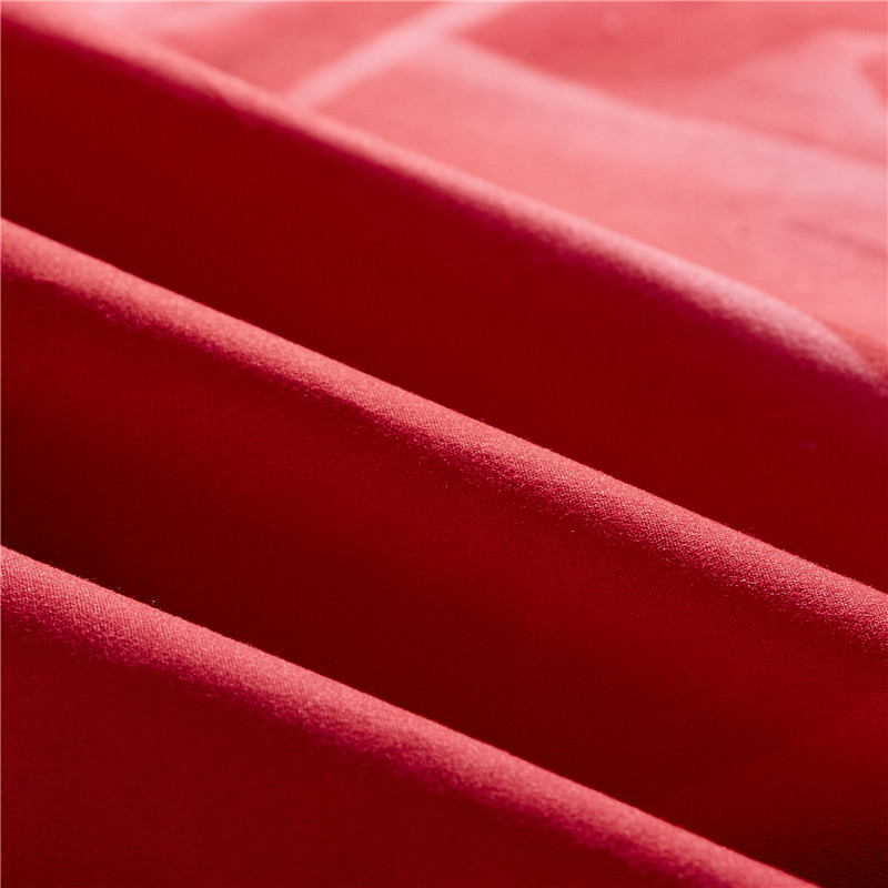 Weiou Cross-Border Home Textile Supply Plant Flower 3D Pattern Bedding Polyester Quilt Cover Pillowcase Bed Three-Piece Set Wholesale